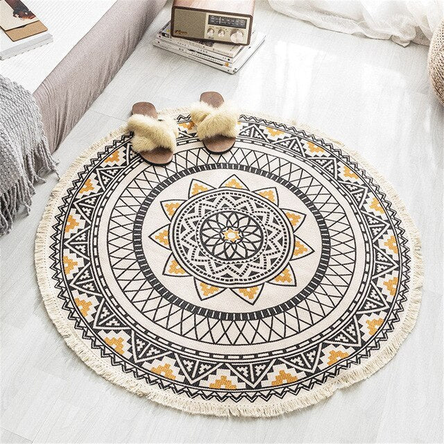 Skanto | Mira Mandala Akzentteppich