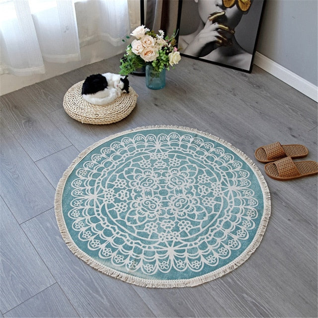 Skanto | Mira Mandala Akzentteppich