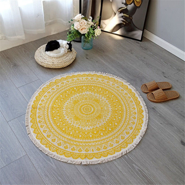 Skanto | Mira Mandala Akzentteppich