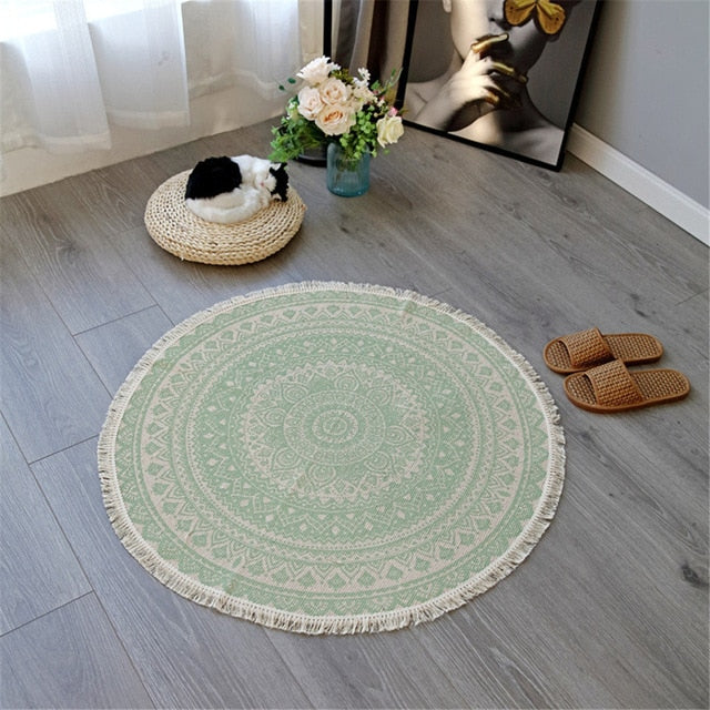 Skanto | Mira Mandala Akzentteppich