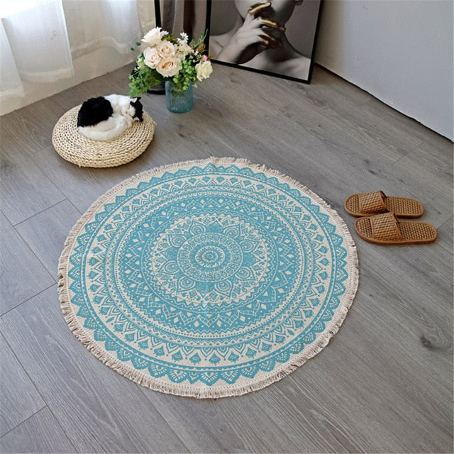 Skanto | Mira Mandala Akzentteppich