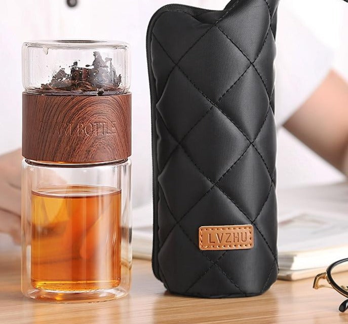 Skanto | Leicht zu tragender Glas-Tee-Infuser