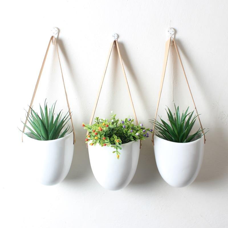 Keramik-Blumentöpfe in Taschenform | Elegante Pflanzenständer | Haus- & Gartendekoration