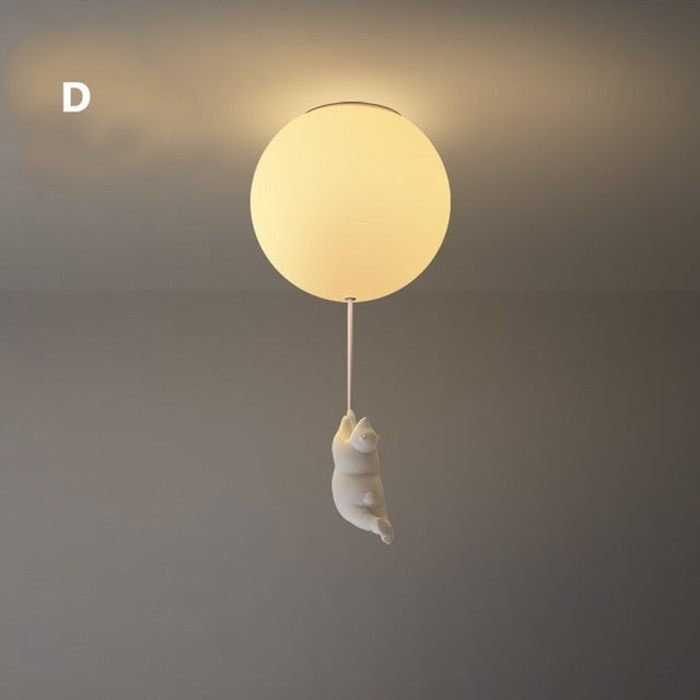 Skanto | Ballon-Bär Pendelleuchte