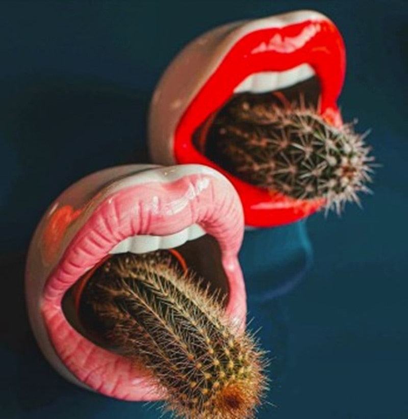 Skanto | Lippen-Blumentopf
