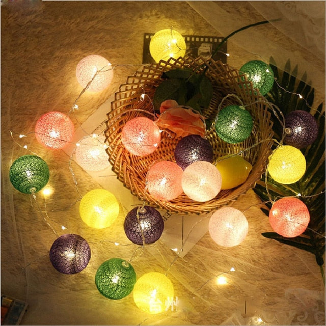 Skanto | LED-Baumwollkugel-Lichter