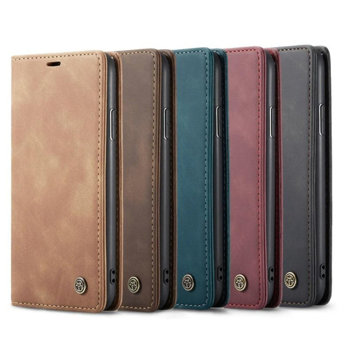 Skanto | Magnetische Flip-Wallet-Hülle für iPhone