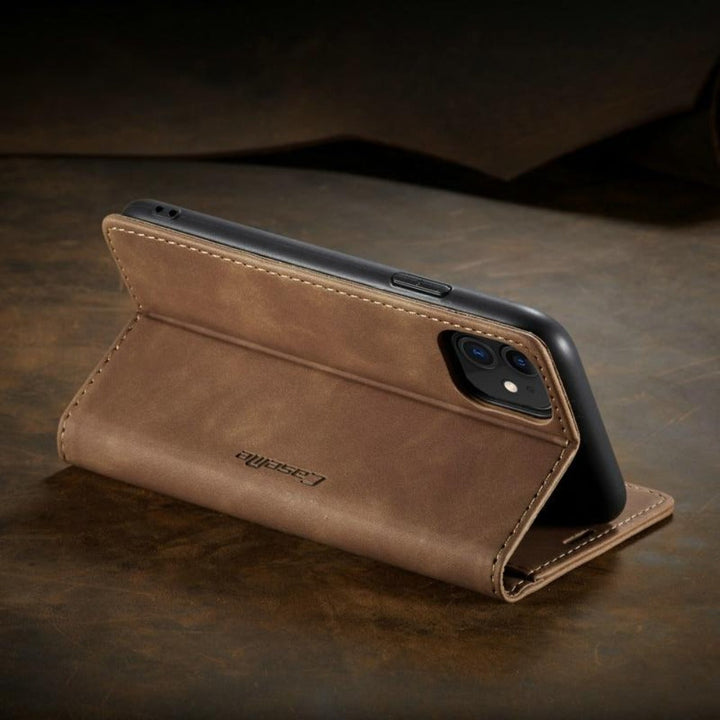 Skanto | Magnetische Flip-Wallet-Hülle für iPhone