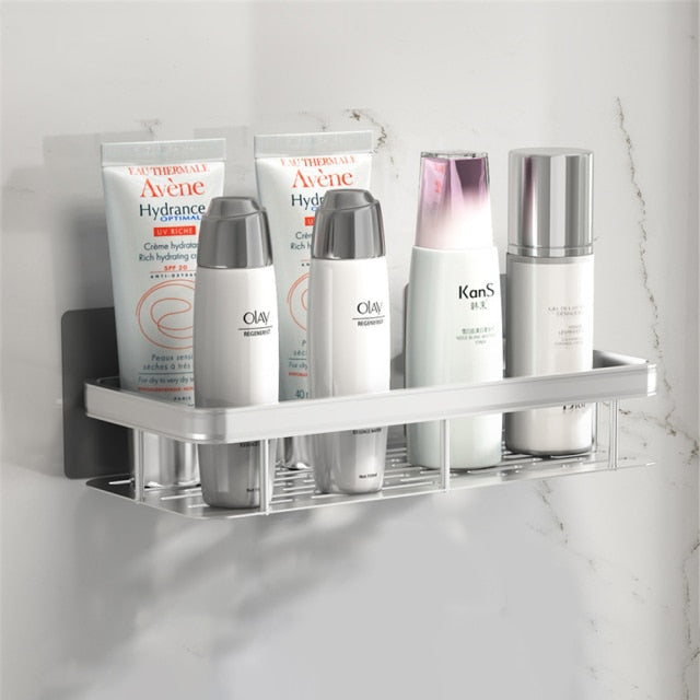 Skanto | Metall-Saugnapfregal für das Badezimmer