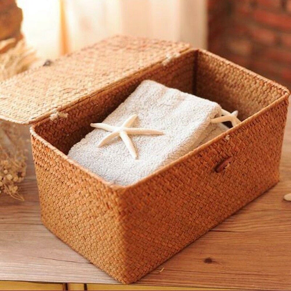 Skanto | Handgewebte Rattanbox