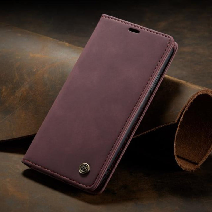 Skanto | Magnetische Flip-Wallet-Hülle für iPhone