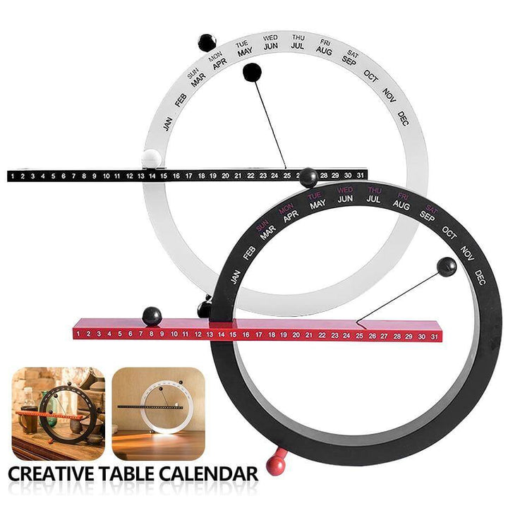Skanto | Flip Magnetischer Manueller Tischkalender