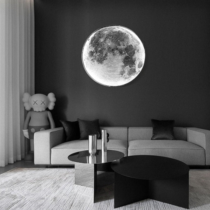 Skanto | 3D LED Mond- oder Erd-Decken- oder Wandlampe