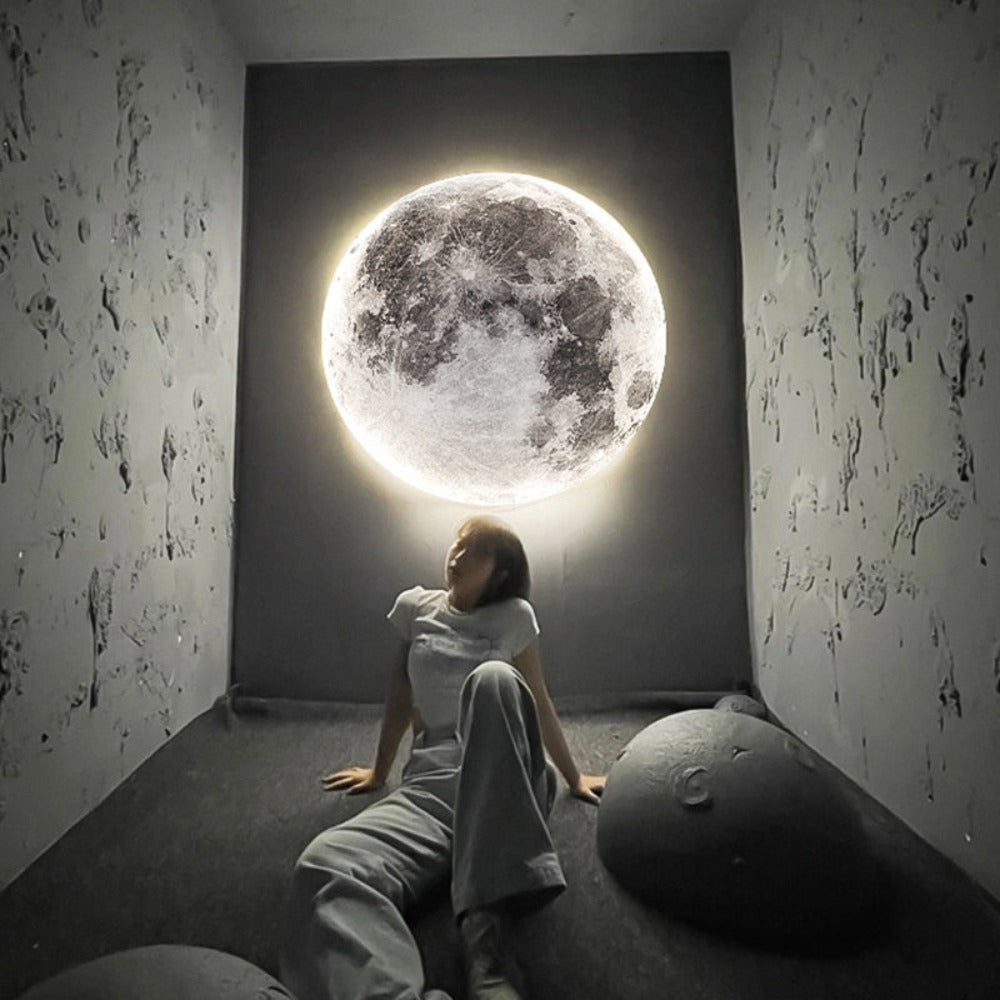 Skanto | 3D LED Mond- oder Erd-Decken- oder Wandlampe
