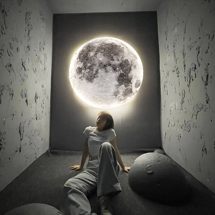 Skanto | 3D LED Mond- oder Erd-Decken- oder Wandlampe