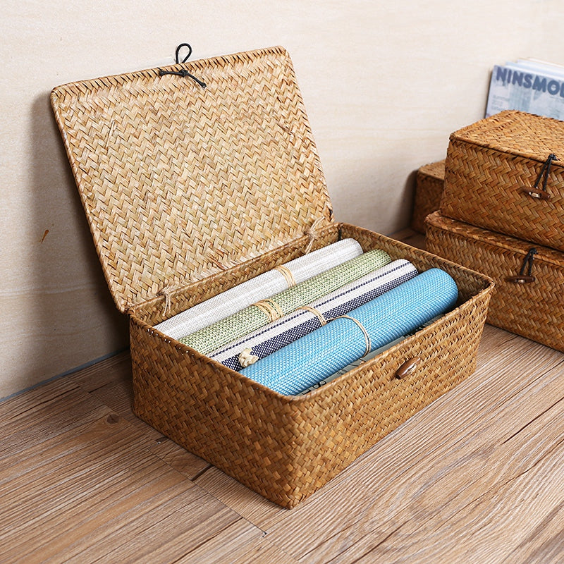 Skanto | Handgewebte Rattanbox