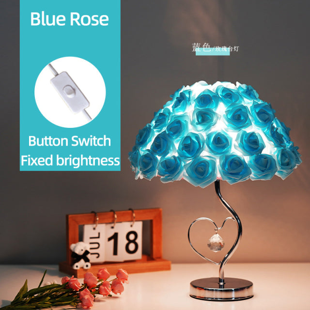 Skanto | Rosenblüten Nachttischlampe