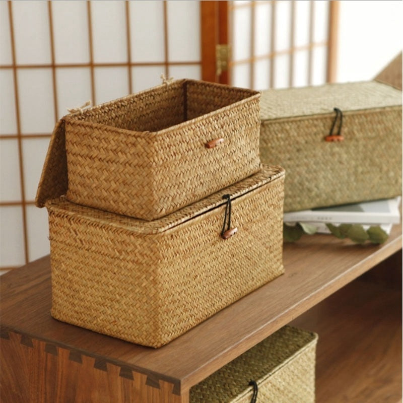 Skanto | Handgewebte Rattanbox