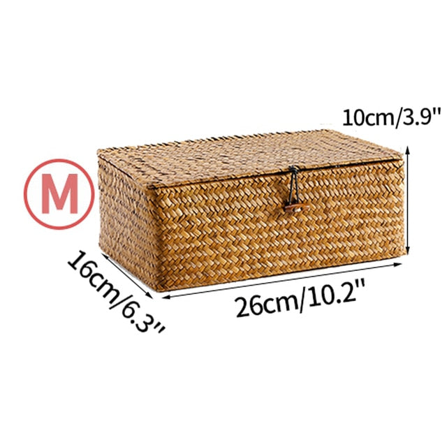 Skanto | Handgewebte Rattanbox