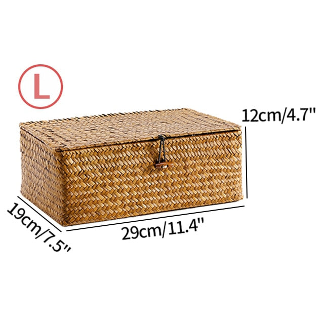 Skanto | Handgewebte Rattanbox