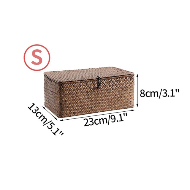 Skanto | Handgewebte Rattanbox