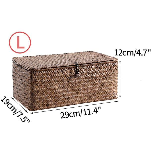Skanto | Handgewebte Rattanbox