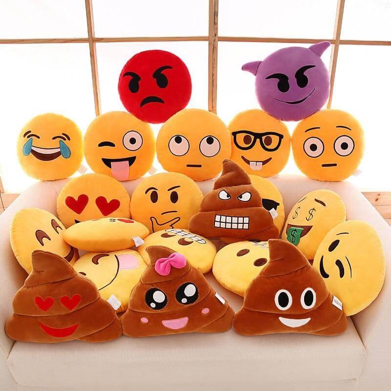 Skanto | Komplettes Emoji-Kissen-Set