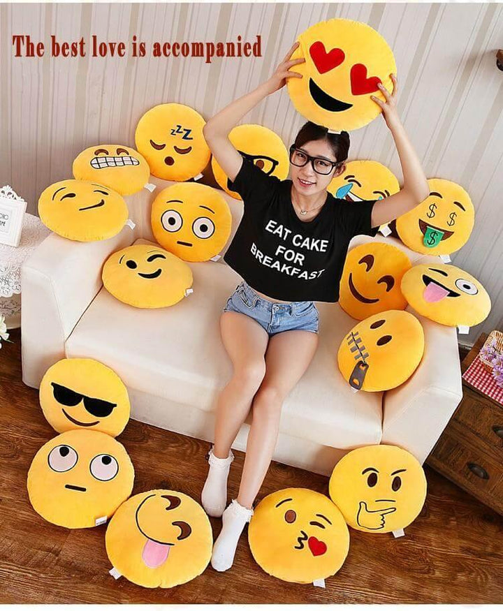 Skanto | Komplettes Emoji-Kissen-Set