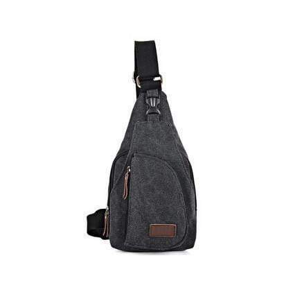 Skanto | Skanto Herren Mode Canvas Karierte Umhängetasche