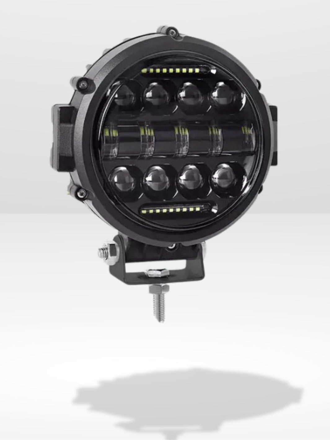 Skanto | Hochleistungs-LED-Fahrlicht 7" | Weitbereichs-Scheinwerfer für Auto & 4x4