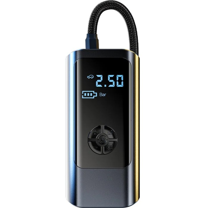 Skanto | Skanto PowerPump Kabelloser Luftkompressor – 150 PSI Reifenfüller mit Digitalanzeige & LED