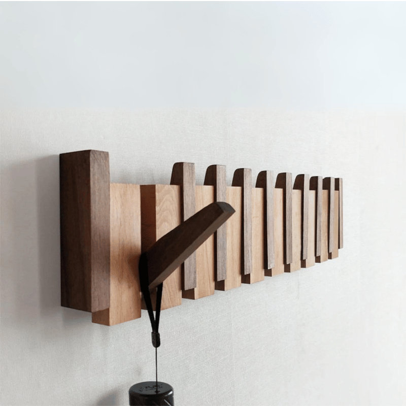 Skanto | Garderobe - PianoWood - Handgemachtes Design - 5-13 Haken