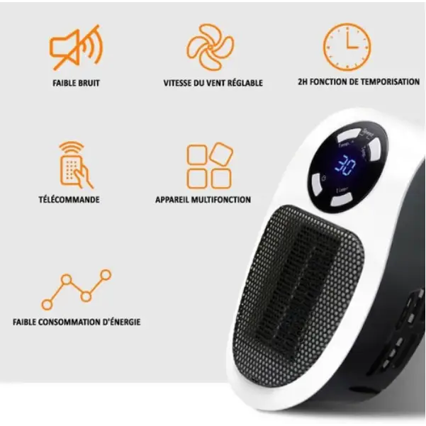 Skanto | Ultra-Kompakter Keramikheizer HeatCompact
