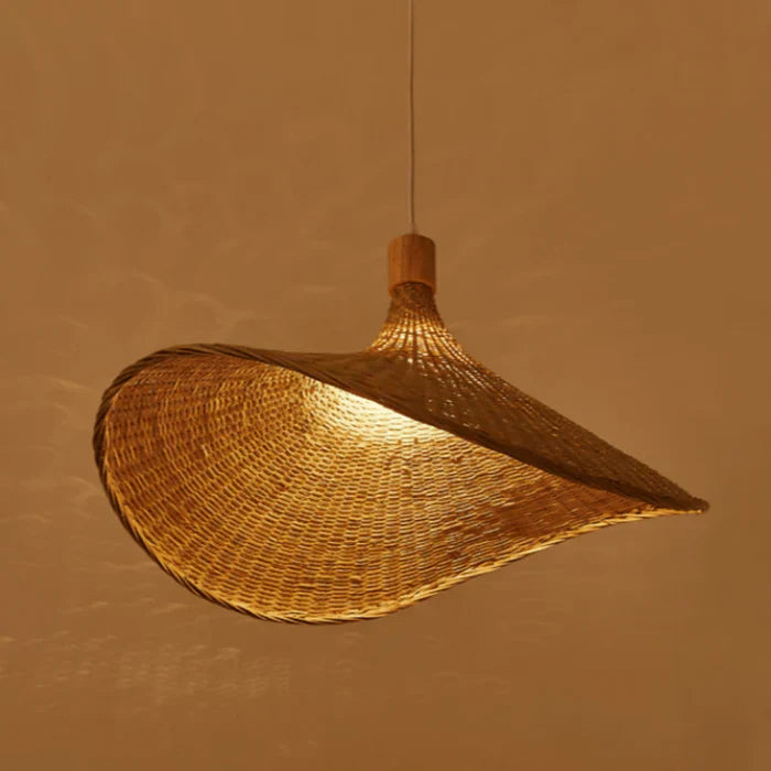 Skanto | Rattan-Pendelleuchte - RusticWeave