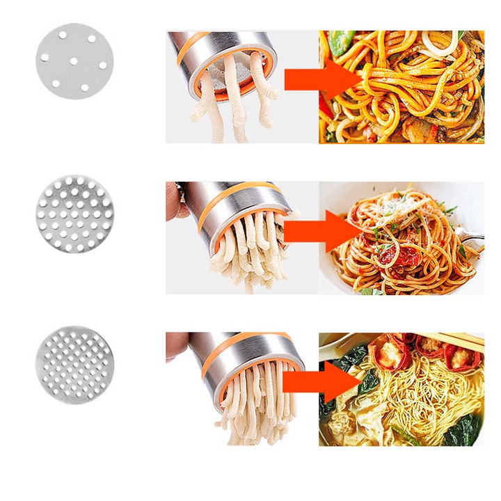 Skanto | Manueller Edelstahl Nudel Magic Pasta Maker