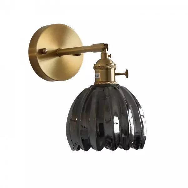 RetroLume – Tulpen-Glas-Wandleuchte mit Vintage-Charme Skanto