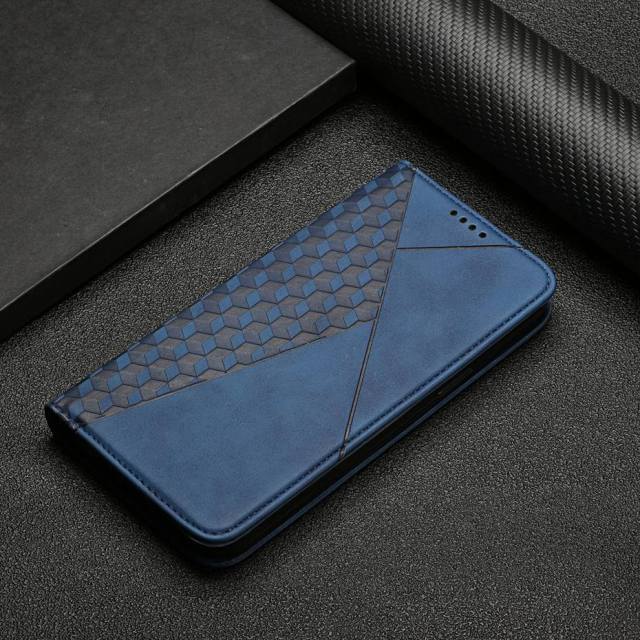 Skanto | Brieftaschenhülle mit Rautenmuster für Samsung Galaxy S21/S20