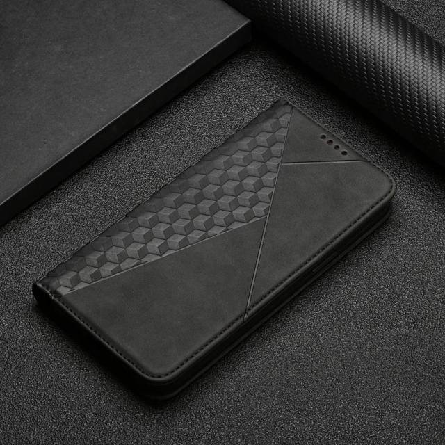 Skanto | Brieftaschenhülle mit Rautenmuster für Samsung Galaxy S21/S20