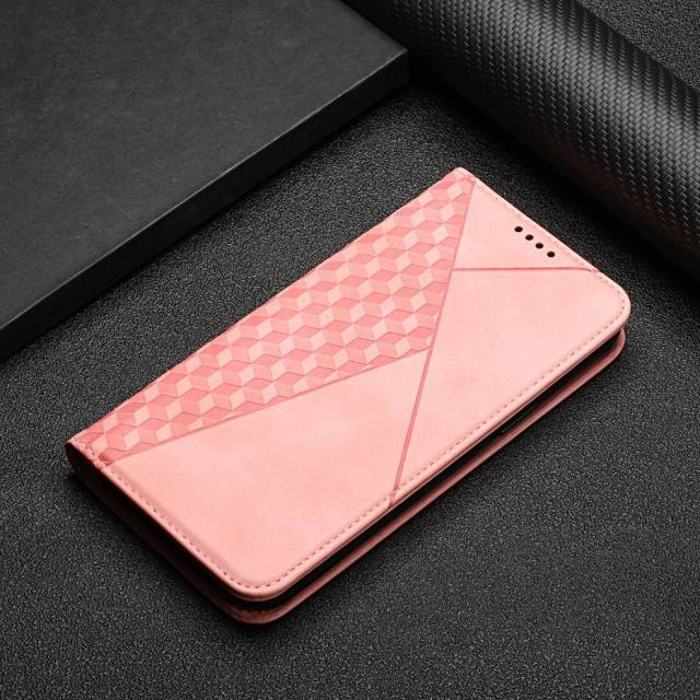 Skanto | Brieftaschenhülle mit Rautenmuster für Samsung Galaxy S21/S20