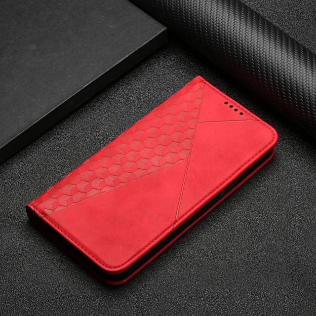Skanto | Brieftaschenhülle mit Rautenmuster für Samsung Galaxy S21/S20