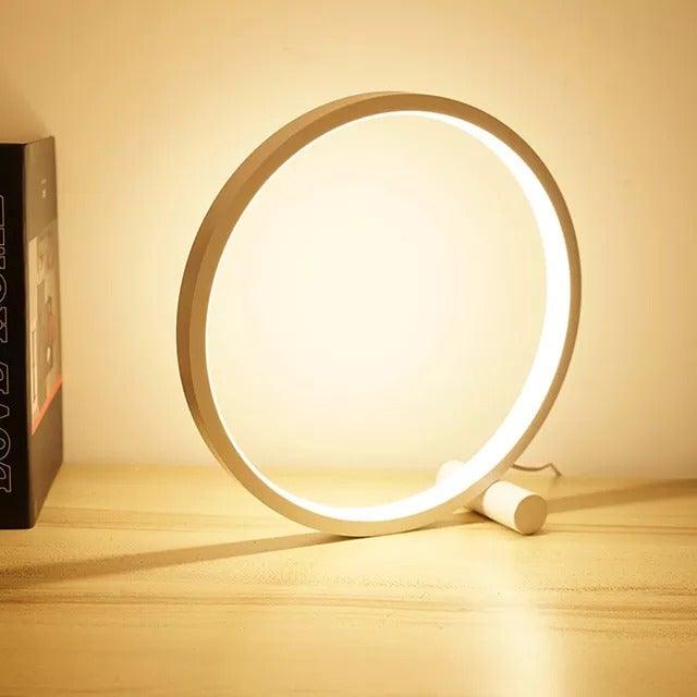 Skanto | Round Dreamlight – Moderne runde LED-Schreibtischlampe