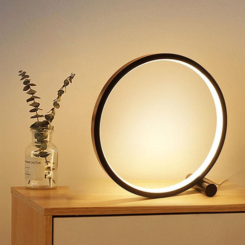 Skanto | Round Dreamlight – Moderne runde LED-Schreibtischlampe