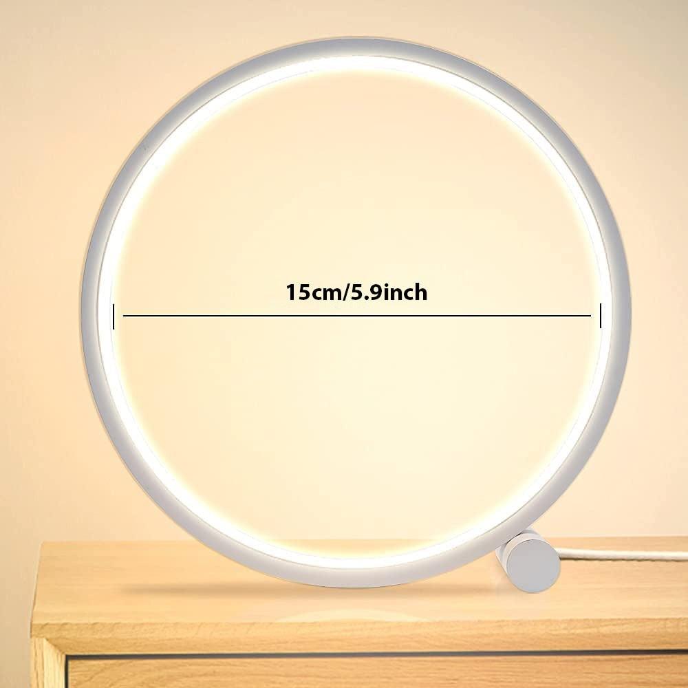 Skanto | Round Dreamlight – Moderne runde LED-Schreibtischlampe