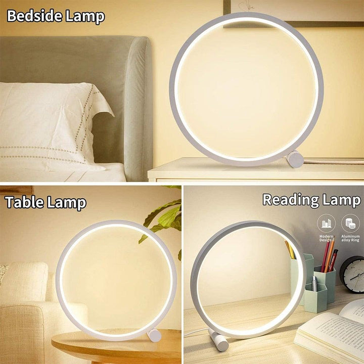 Skanto | Round Dreamlight – Moderne runde LED-Schreibtischlampe