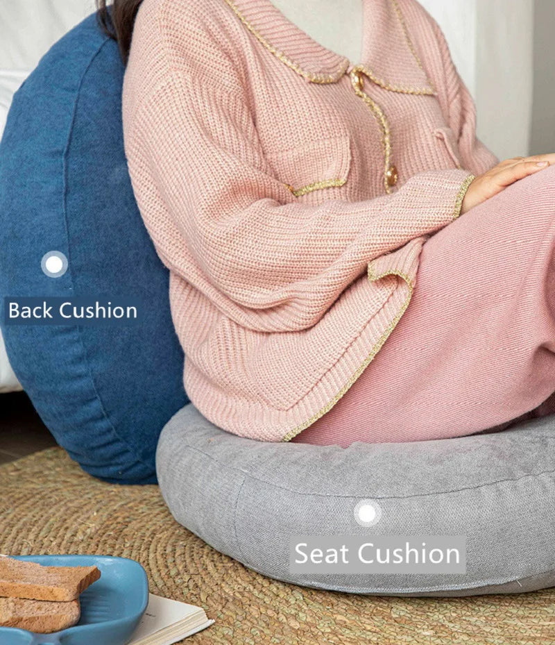 Skanto | Rundes Meditations- und Yogakissen - ZenCushion