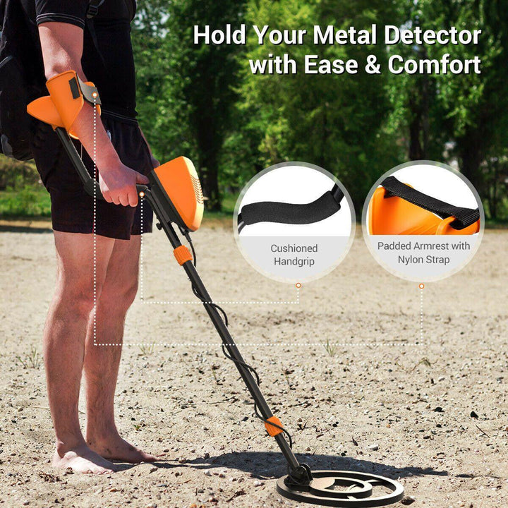 Skanto | Bester Goldmetalldetektor | Hand-Pinpointer für alle Metalle für Erwachsene & Kinder