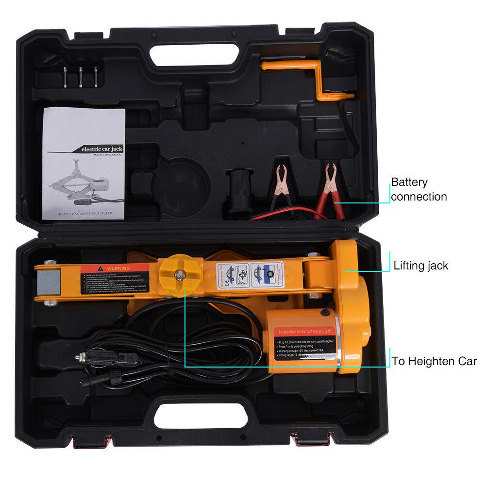 Skanto | Elektrischer Scherenwagenheber - 12V Scherenwagenheber