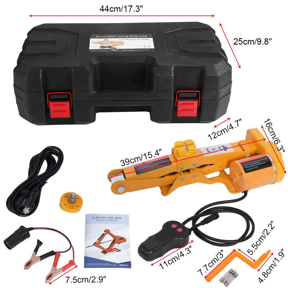 Skanto | Elektrischer Scherenwagenheber - 12V Scherenwagenheber
