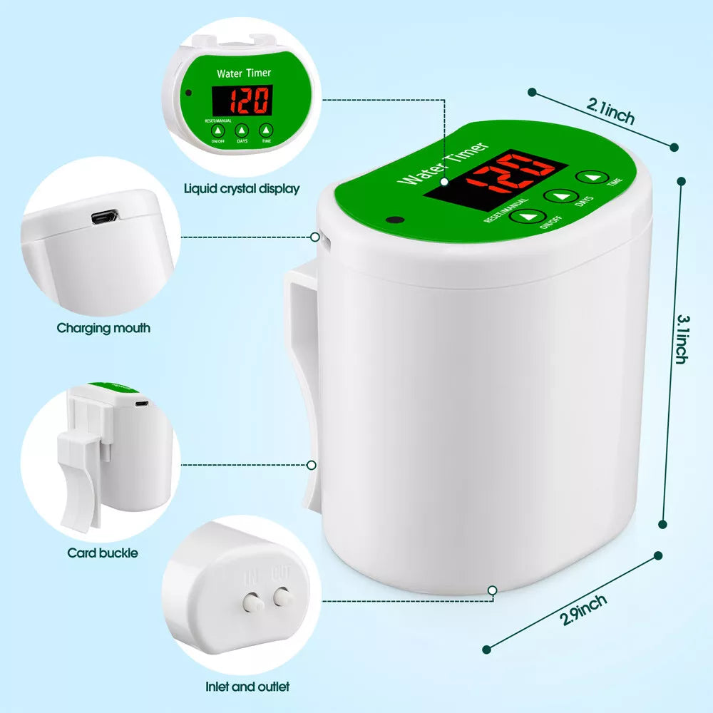 Skanto | Automatisches Bewässerungssystem für Zimmerpflanzen | Smarte Bewässerung mit Pumpe & Timer