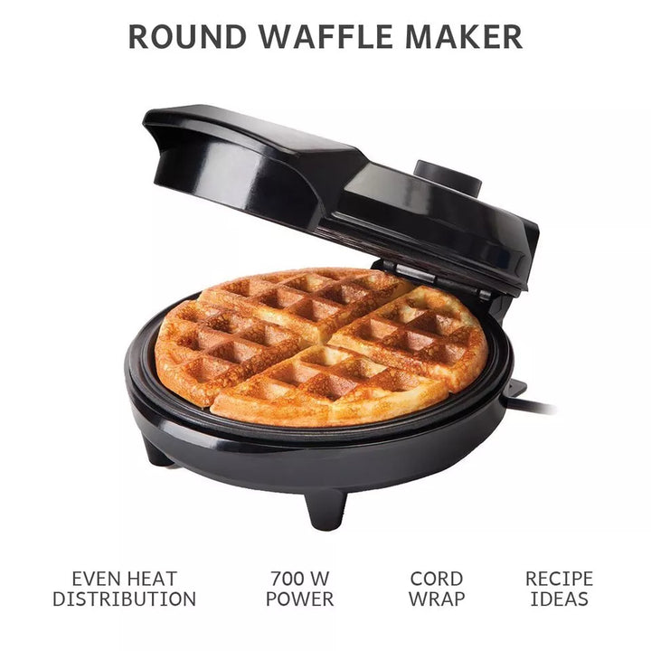 Skanto | Tiefes Waffeleisen | Antihaftbeschichtet, einstellbare Temperatur & kompaktes Design für hausgemachte belgische Waffeln